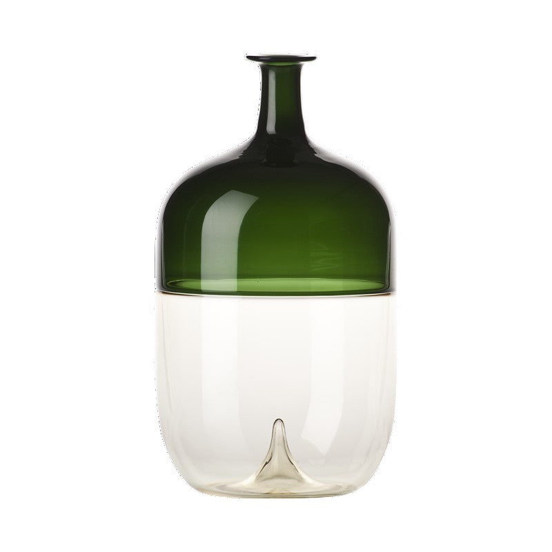 Venini Bolle Two Tone Glass Vase
