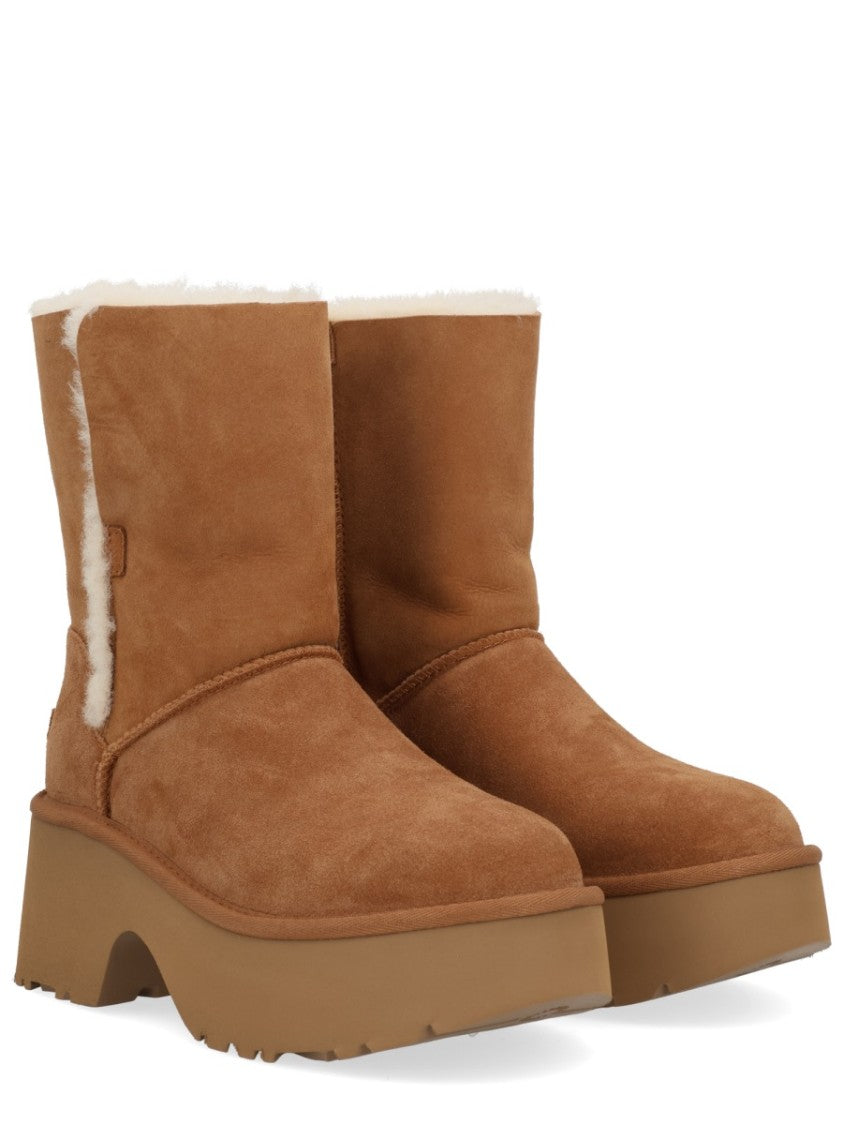 Ugg Mid-Calf Shearling-Lined Brown Boots