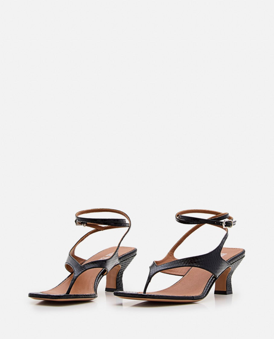 Paris Texas 55mm Portofino Lace Up Sandal