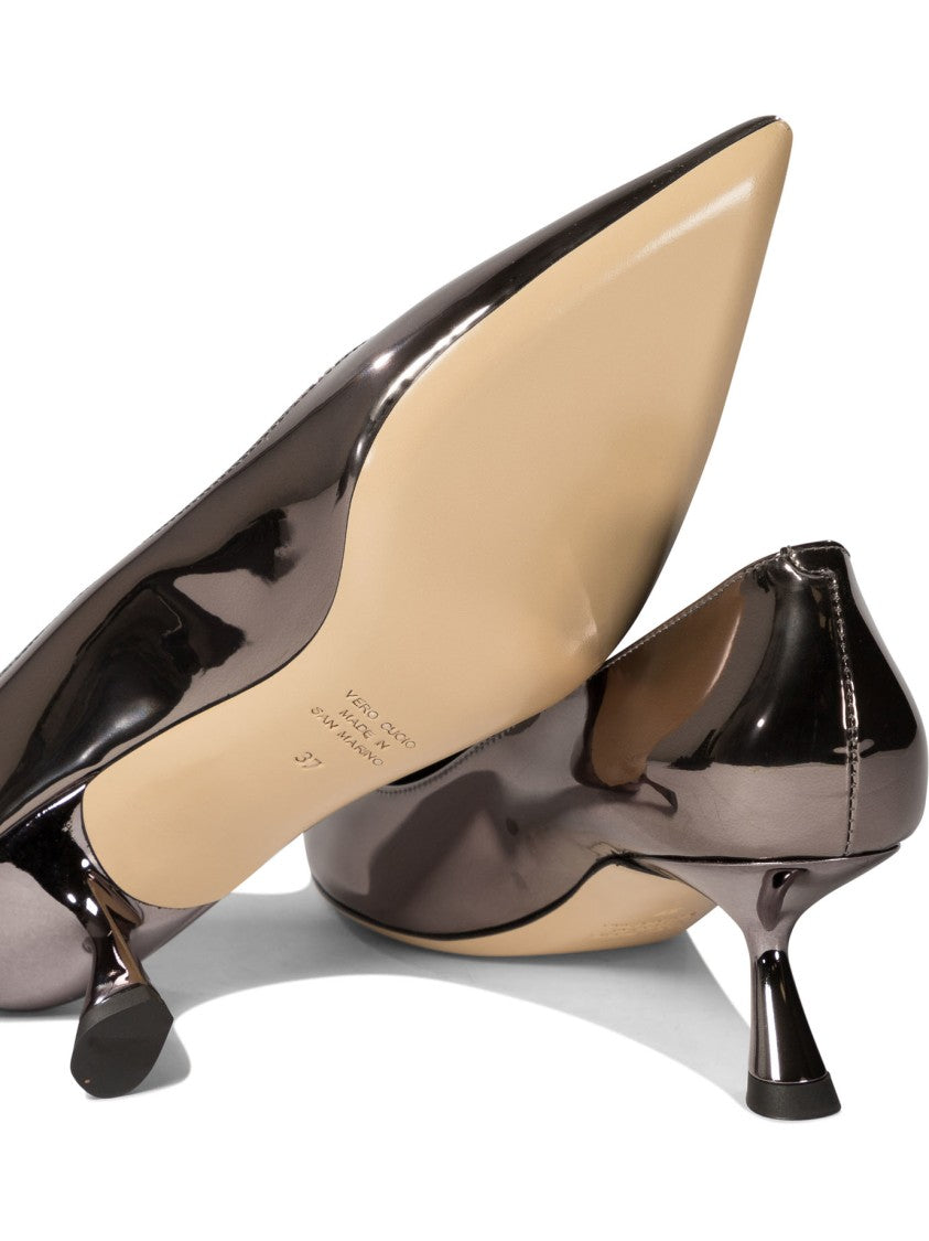 Ninalilou Mirror Finish Leather Pumps