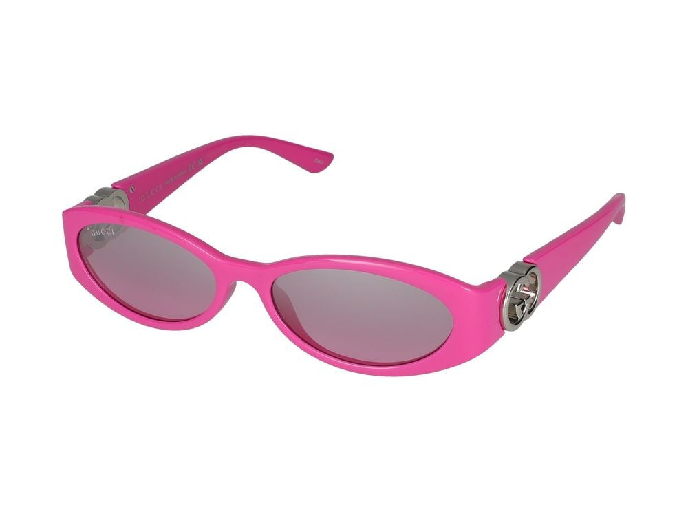 Gucci Fuchsia Gg1660s Rounded Frame Sunglasses