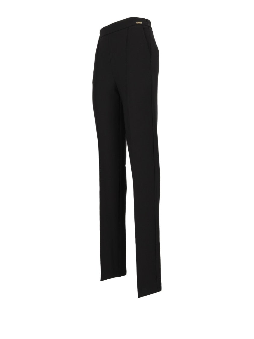 Elisabetta Franchi Straight-Leg Tailored Pants With Minimalist Design