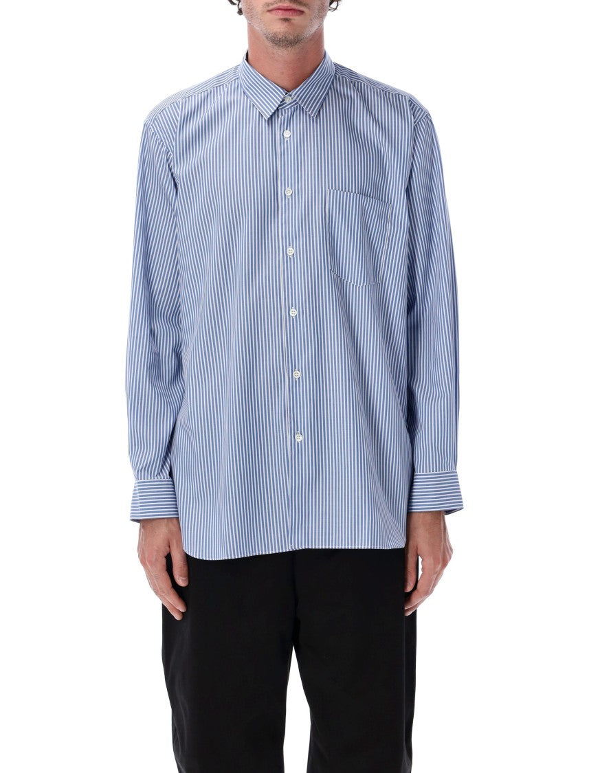 Comme Des Garçons Vertical Stripe Cotton Shirt