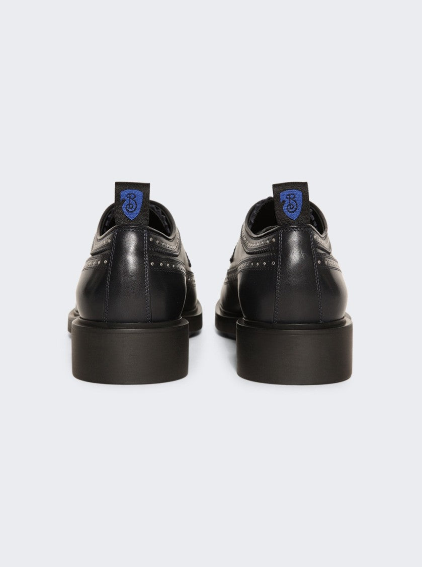 Burberry Studded Brogues Black