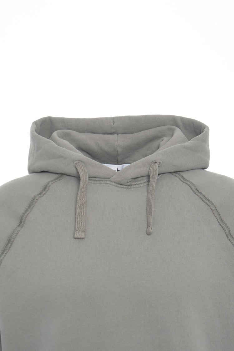 Stone Island Hooded Sweatshirt With Logo