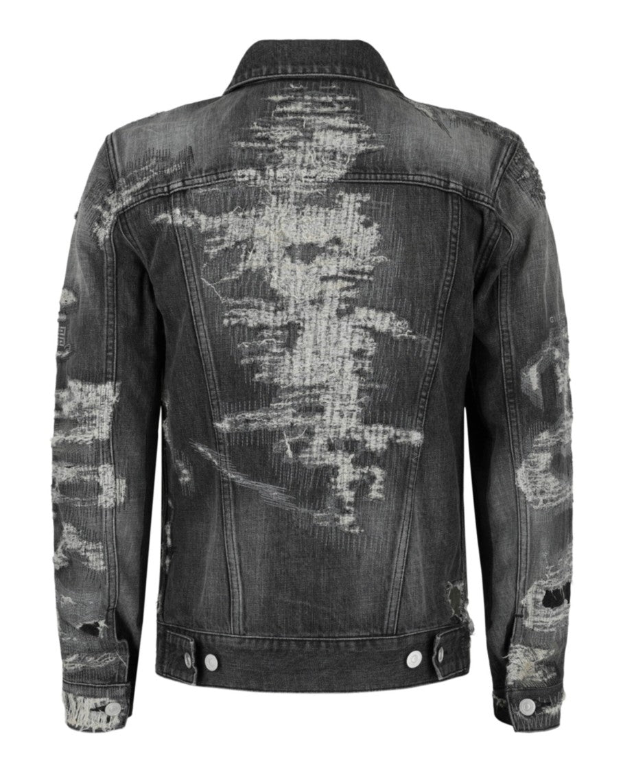 Givenchy Distressed Denim Jacket