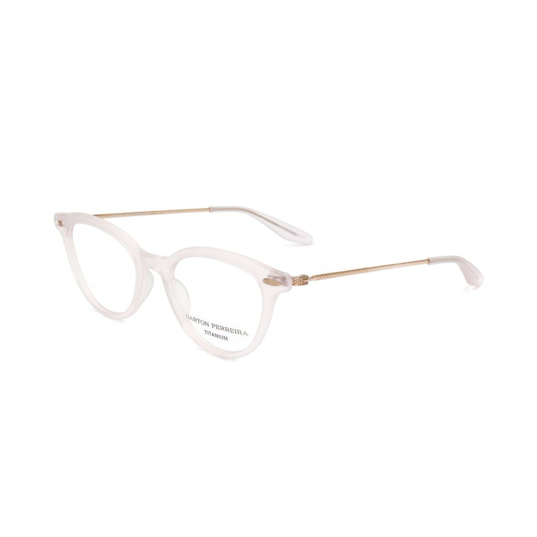 Barton Perreira Bp5060 471Jx Translucent Cat-Eye Eyeglasses With Metallic Temples