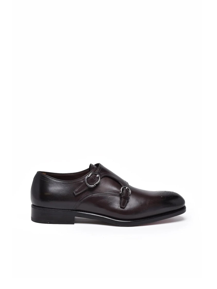 Salvatore Ferragamo Brown Leather Shoes