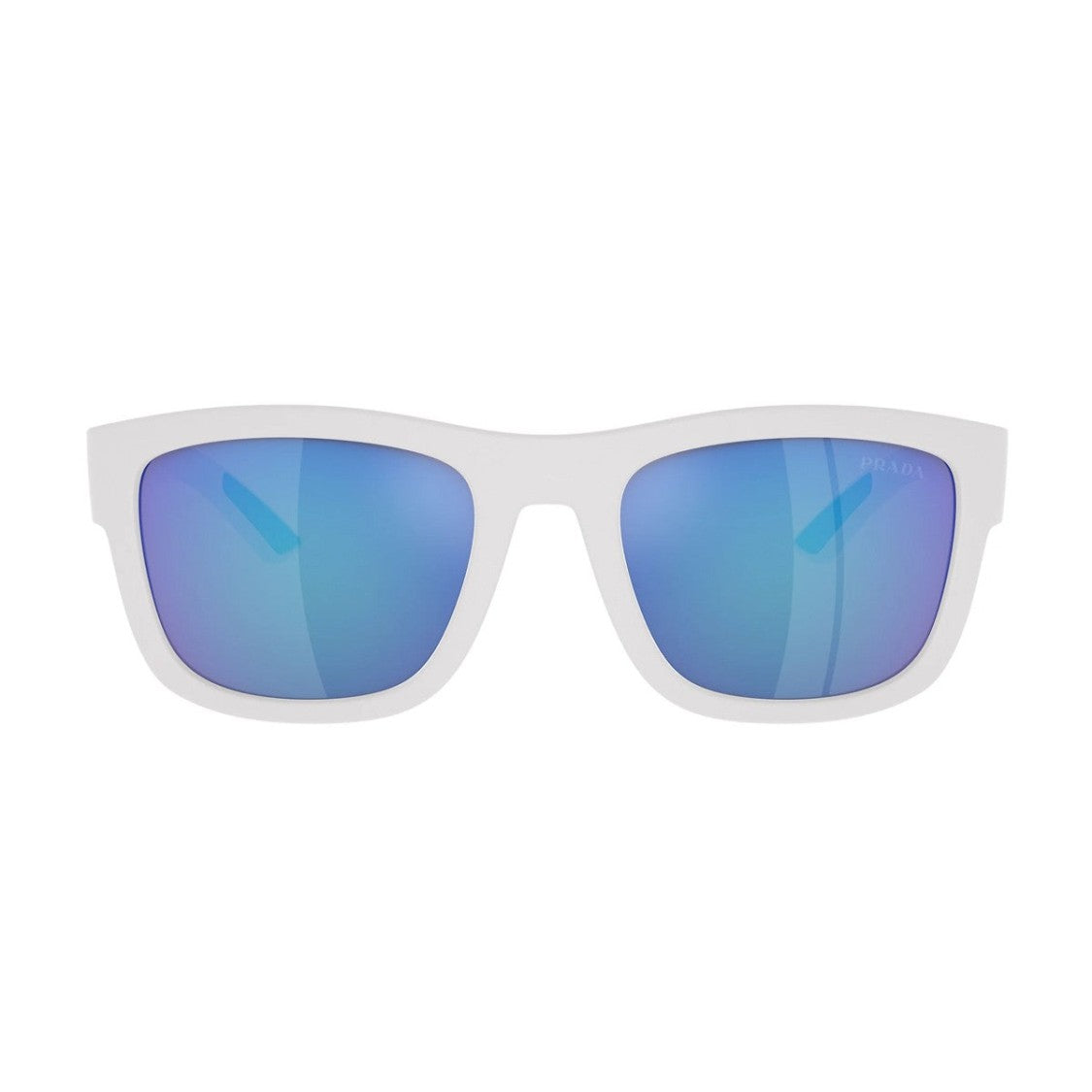 Prada Linea Rossa White Ps01zs Active Propionate Rectangular Sunglasses