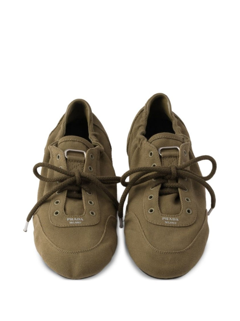 Prada Collapse Canvas Vintage Finish Sneakers