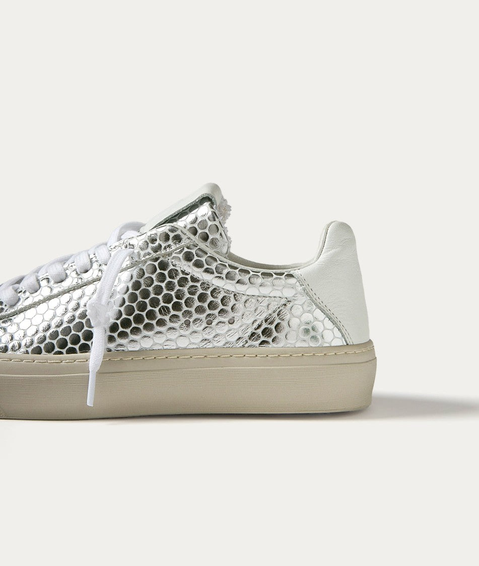 Aqua Alta Venice Specio Silver Sneakers