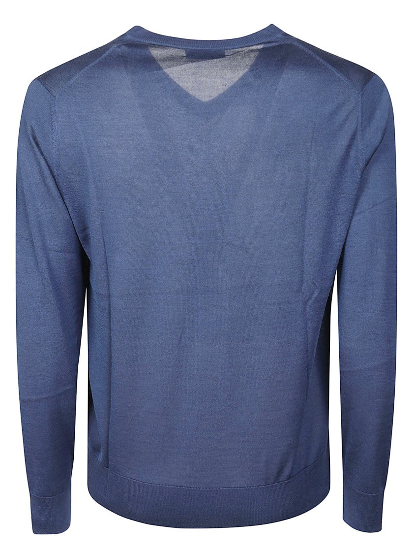 Ballantyne Silk-Cashmere Blend Knitted Sweater