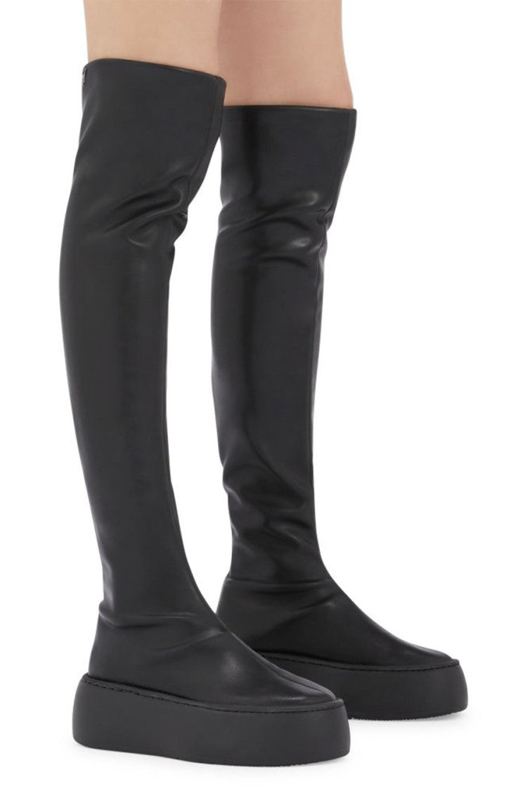 Giuseppe Zanotti Over-The-Knee Black Ankle Boots