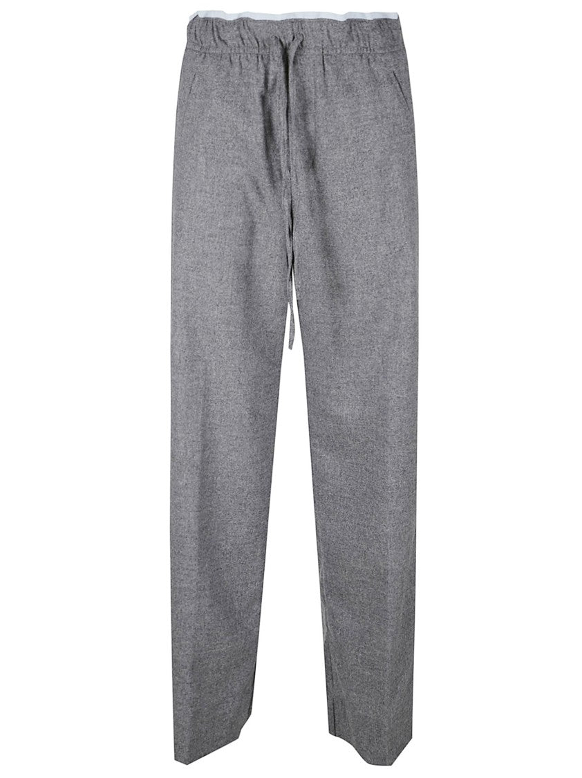 Mason's Straight-Leg Trousers With Relaxed Fit