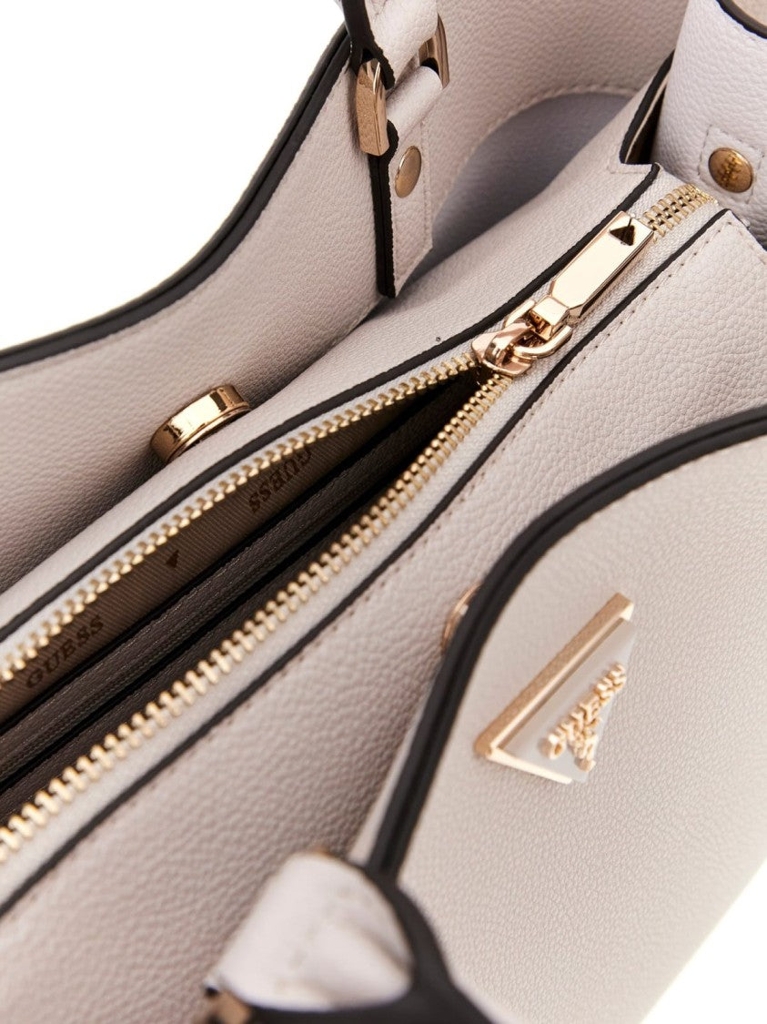 Guess Women's White Faux Leather Bag