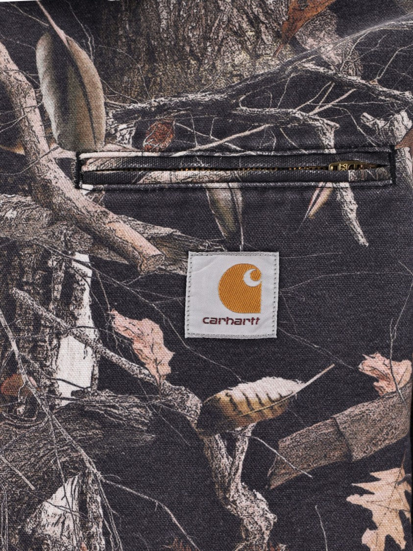 Carhartt Wip Camouflage Zip-Up Boxy Jacket