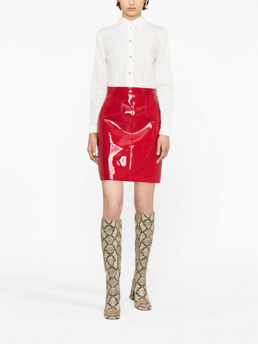 Gucci White Tailored Shirt With Pointed Collar