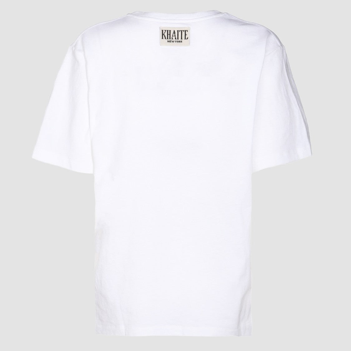 Khaite White Cotton T-Shirt