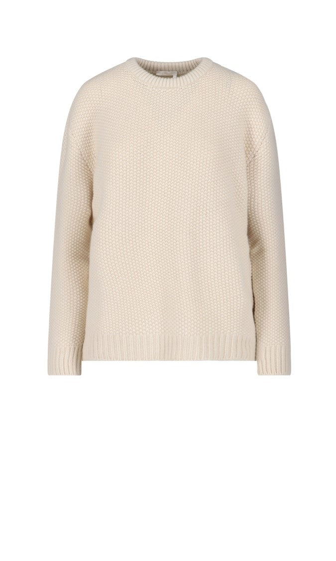 Chloé Chunky Knit Sweater With Boxy Silhouette