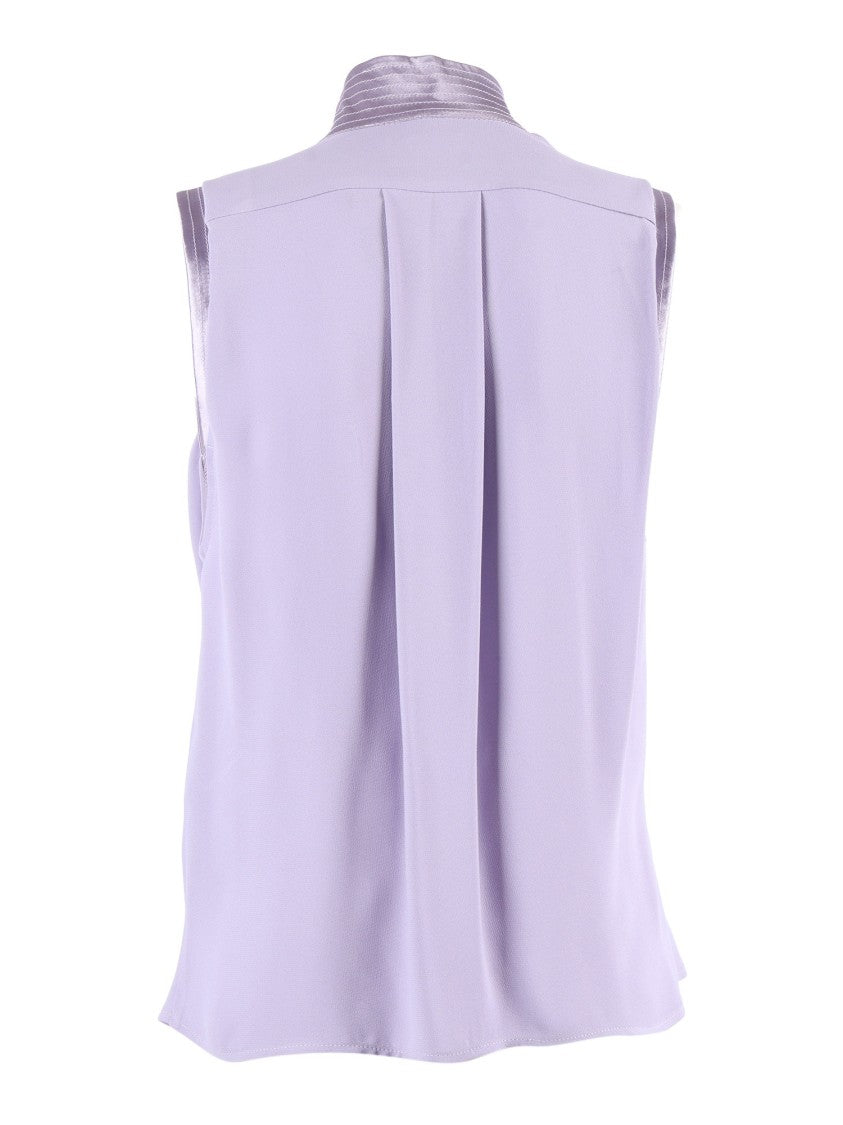 Elisabetta Franchi Draped Cowl Neck Blouse