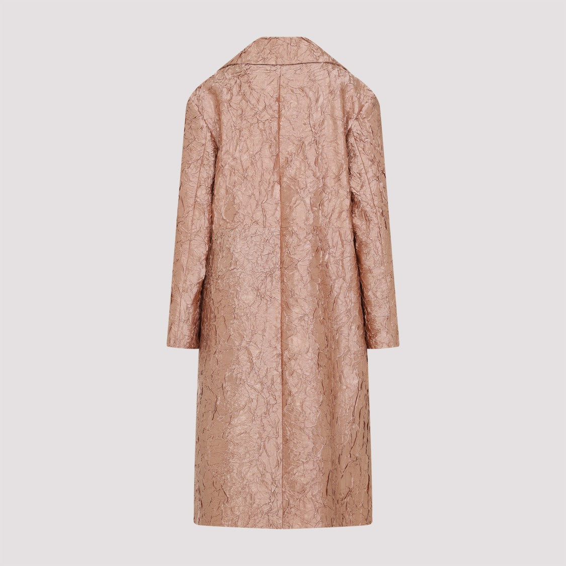 Dries Van Noten Crinkled Textured Coat