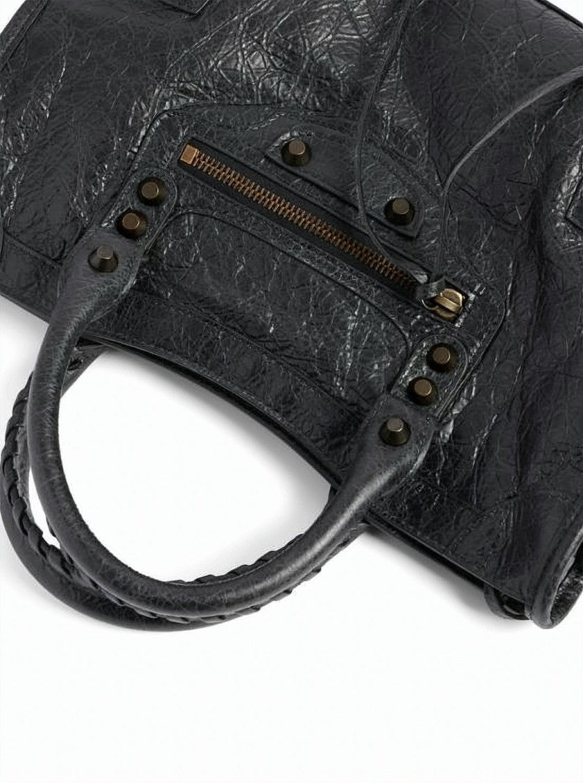 Balenciaga Volcanic Rock Le City Small Lambskin Bag