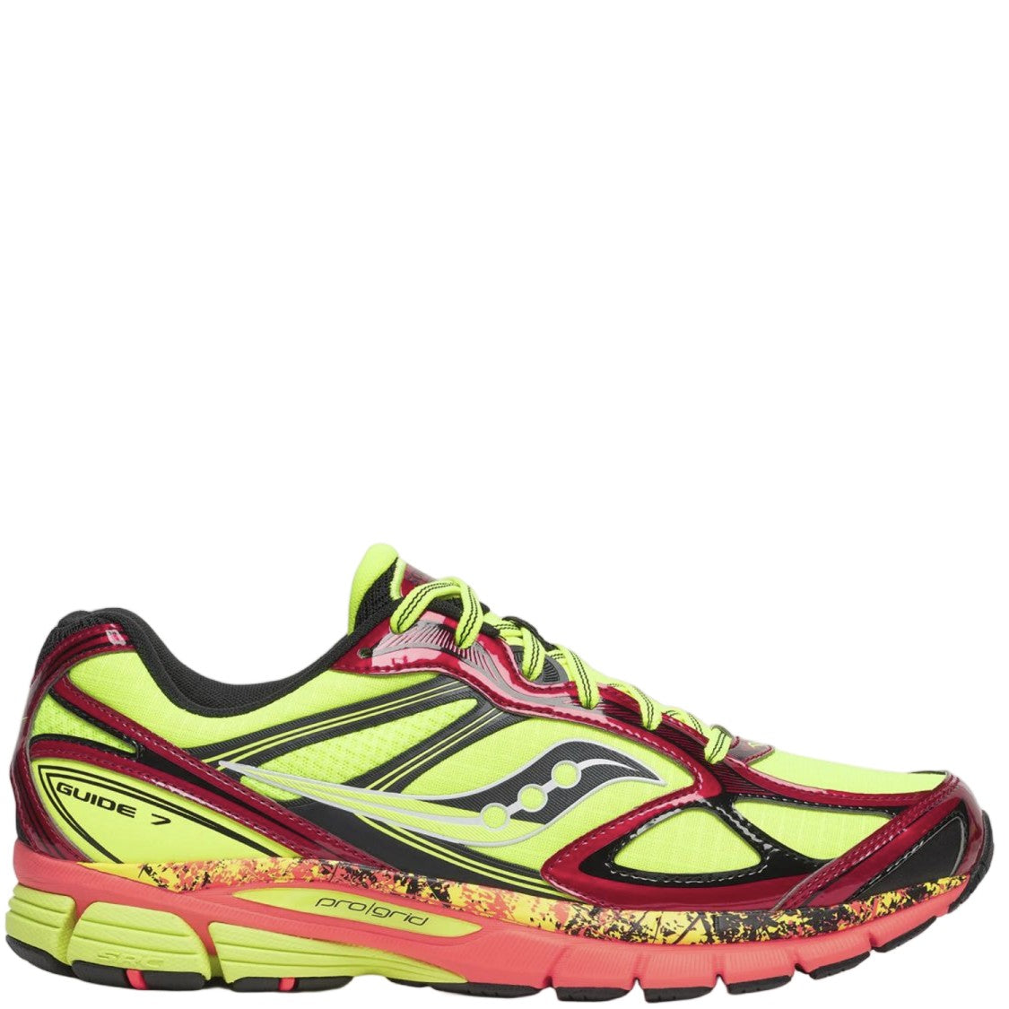 Saucony Progrid Guide 7 Hi Octane Fabric Sneakers