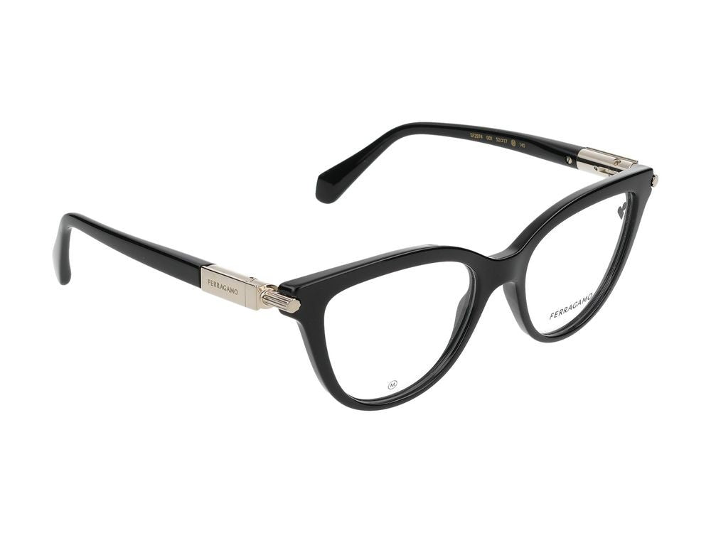 Salvatore Ferragamo Eyeglasses Sf2974 001 Black 52/17/140