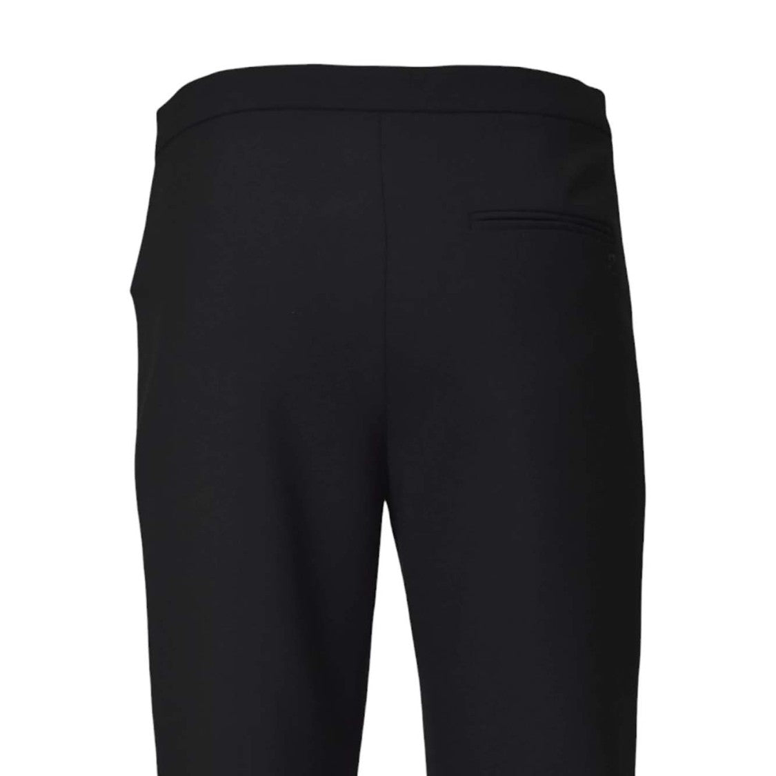 Courrèges Heritage Bootcut Trouser in Black Wool Blend