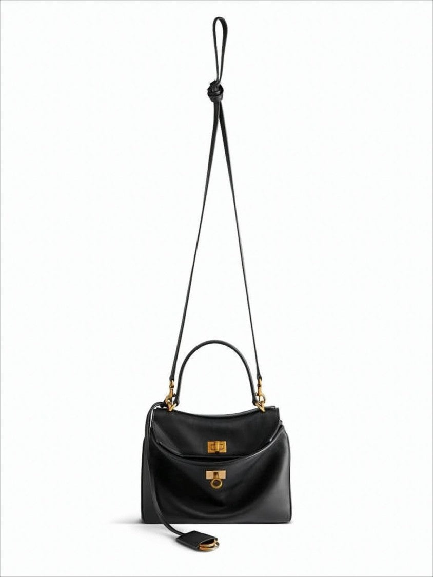 Balenciaga Smooth Calf Leather Shoulder Bag
