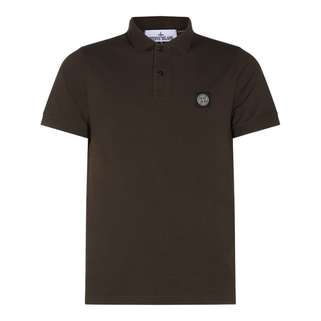 Stone Island Short-Sleeved Polo Shirt With Classic Collar