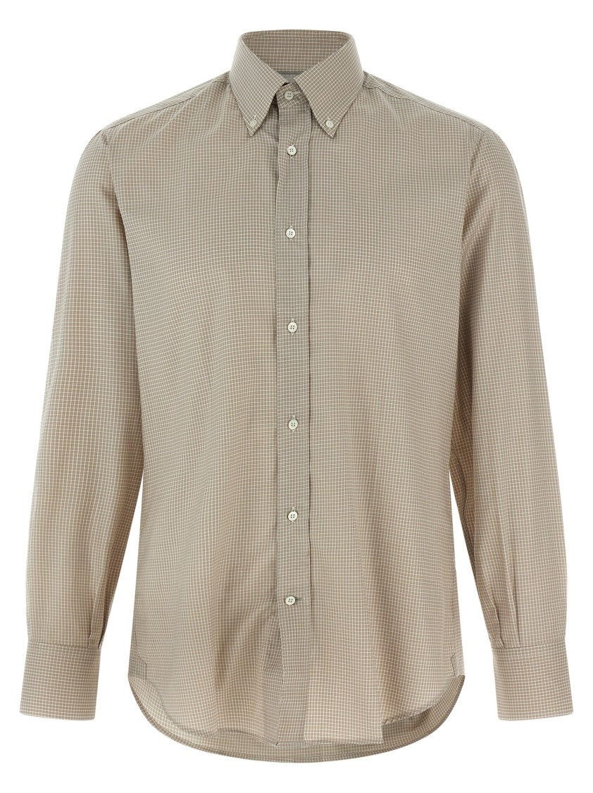 Brunello Cucinelli Check Shirt