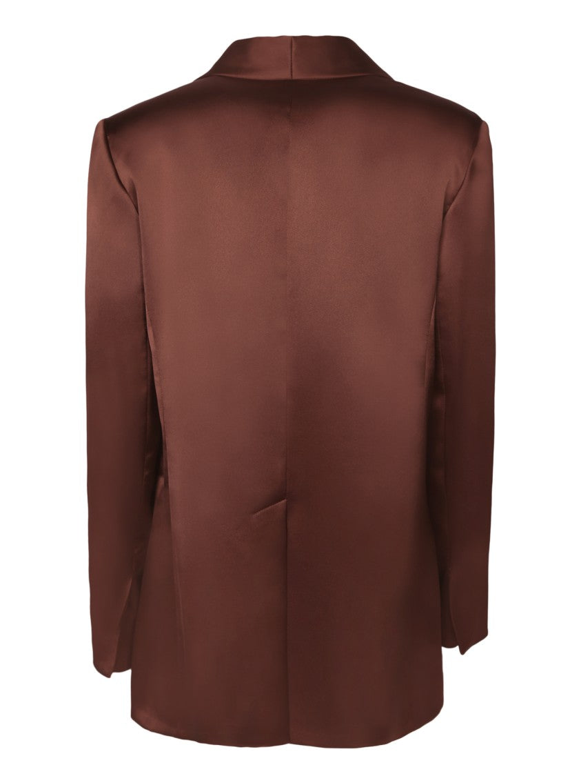 Blanca Vita Brown Single-Breasted Balzer