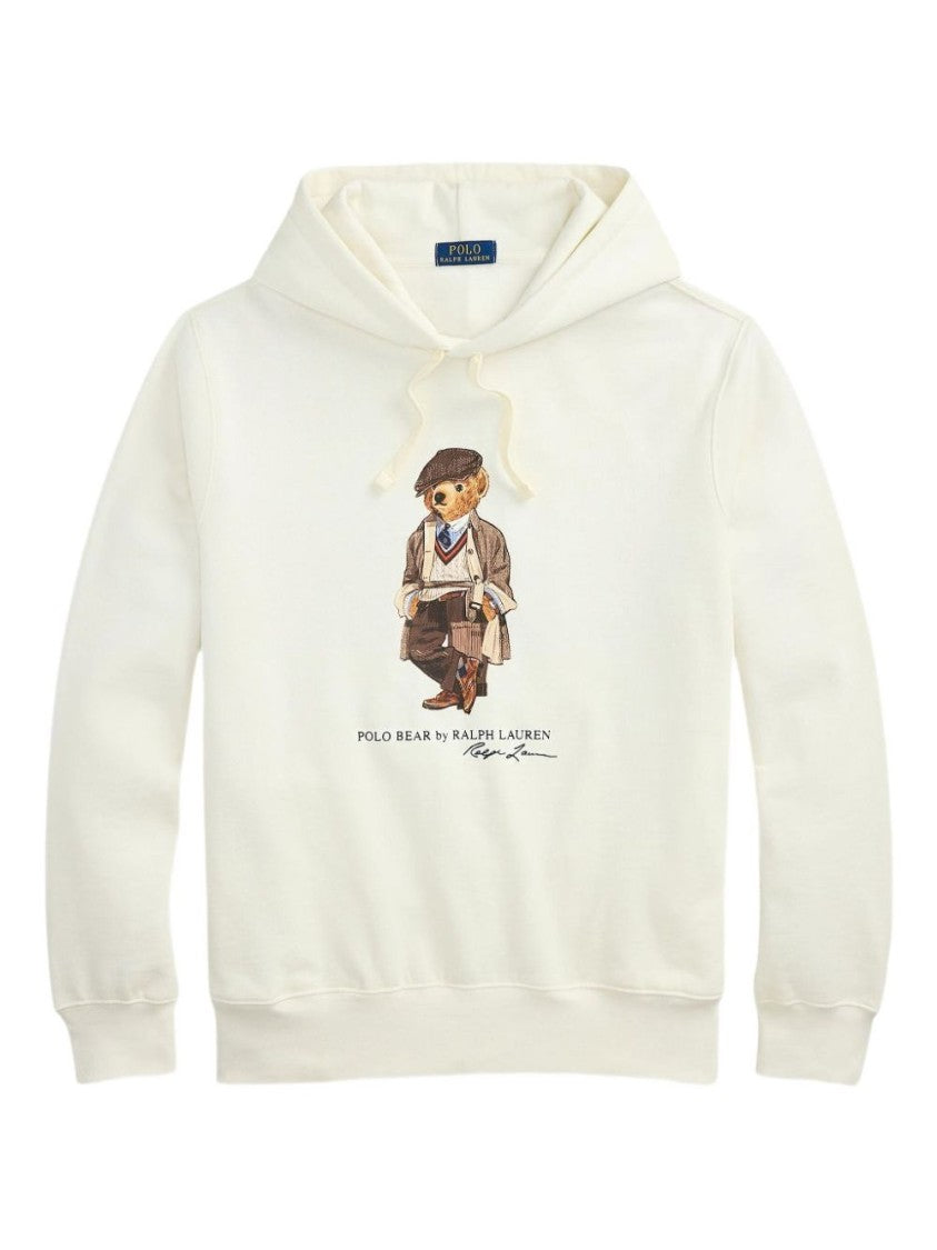 Polo Ralph Lauren Polo Bear Print White Sweatshirt