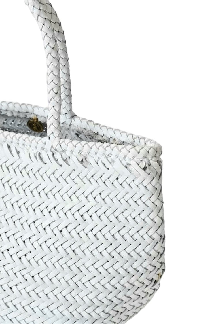 Dragon Diffusion Artisanal Woven Buffalo Leather Tote Bag