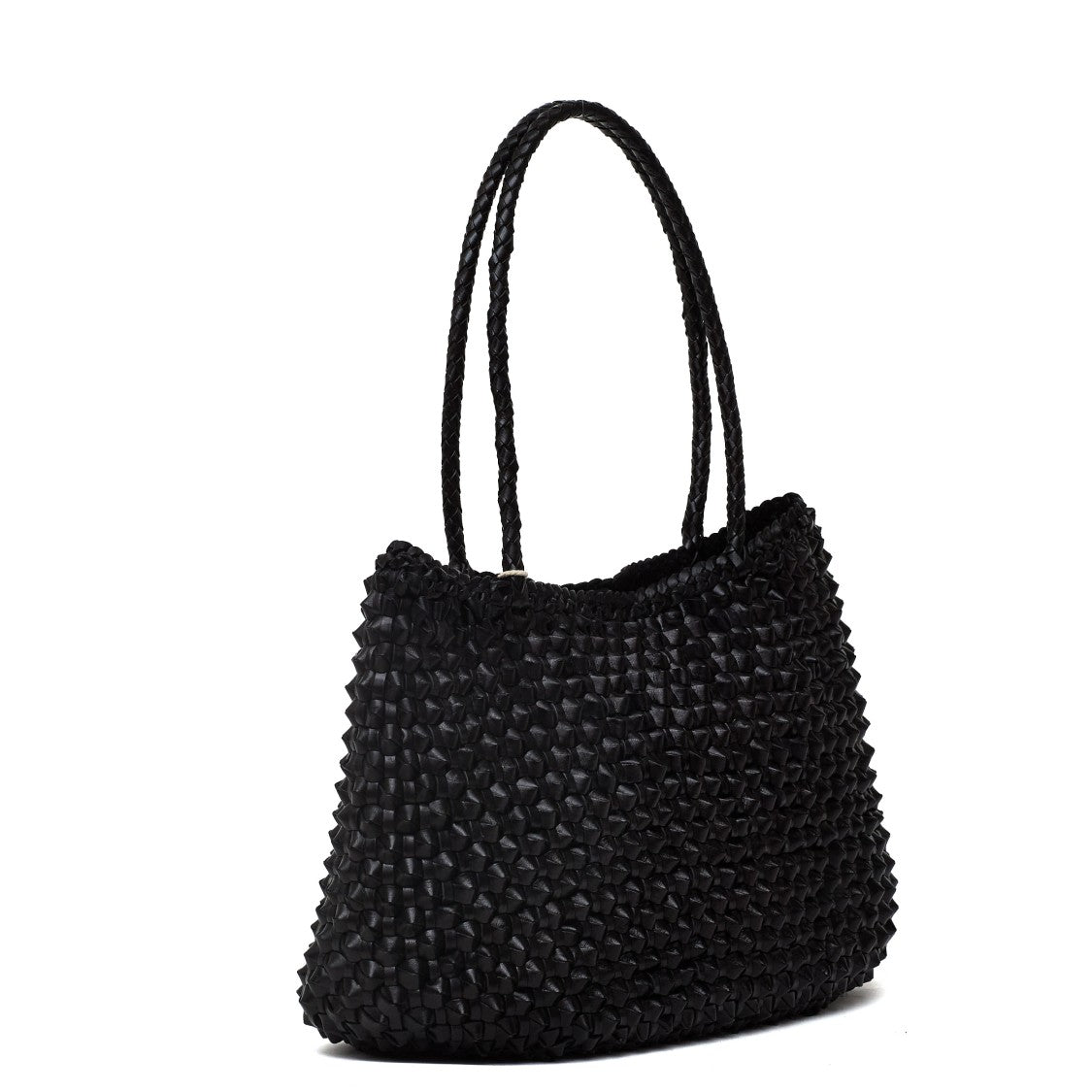 Dragon Diffusion S.Croce Cactus Weave Handwoven Leather Basket