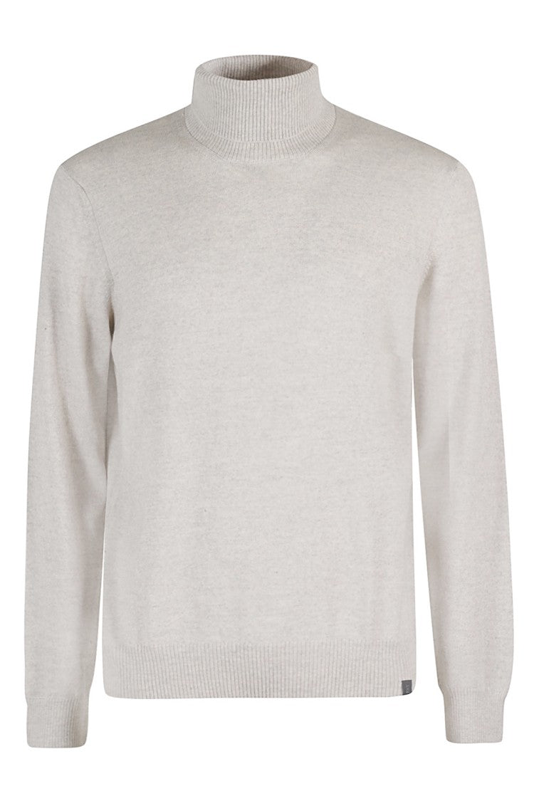 Fay High Collar Turtleneck Sweater