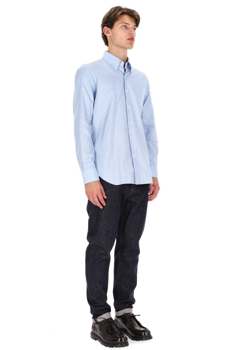 Barba Culto Line Oxford Button-Down Tailored Shirt