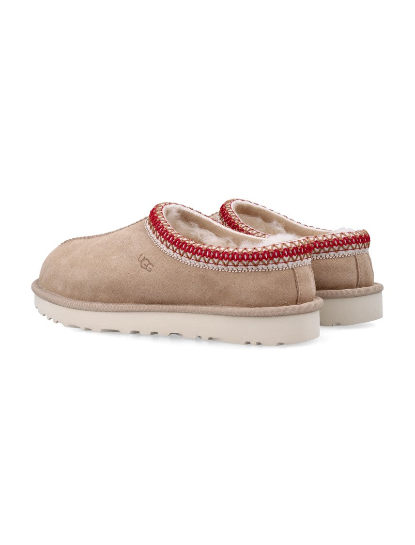 Ugg Tasman Suede Uggbraid Flat Slippers