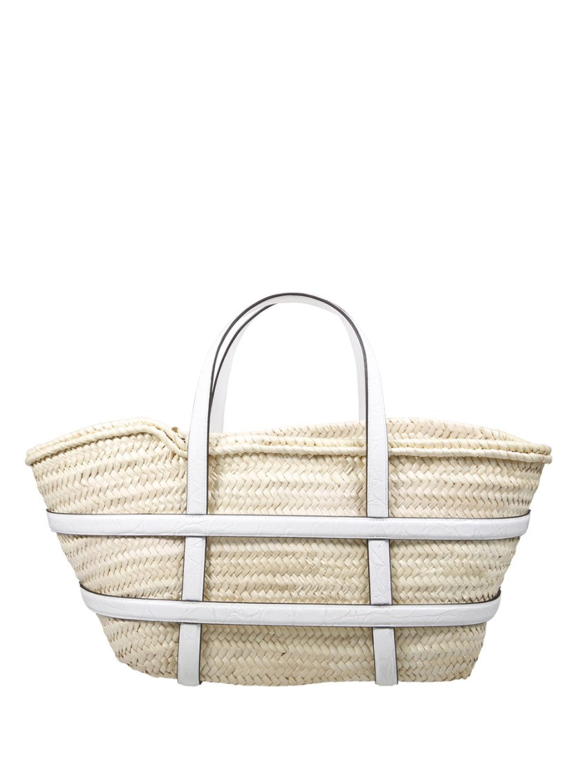 Tory Burch Ella Straw Basket Bag