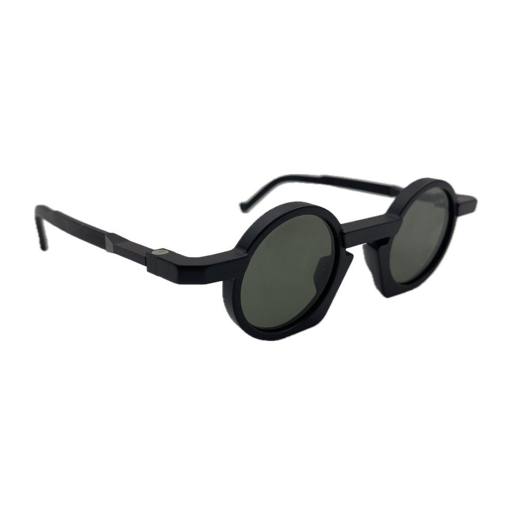 Vava Bl0043 Black Label Bold Round Eco-Friendly Sunglasses