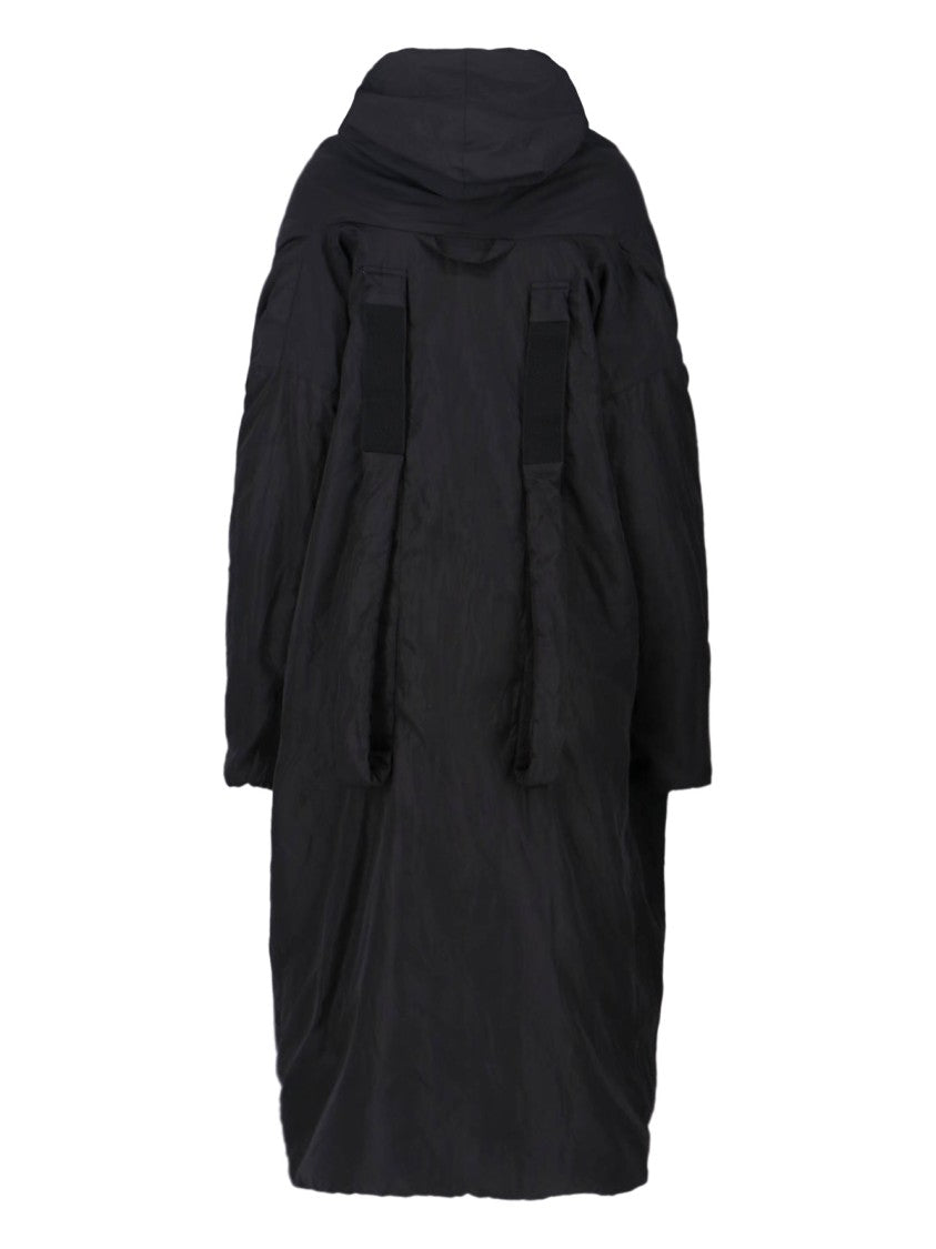 Kimono Rain Reversible Coat – Black
