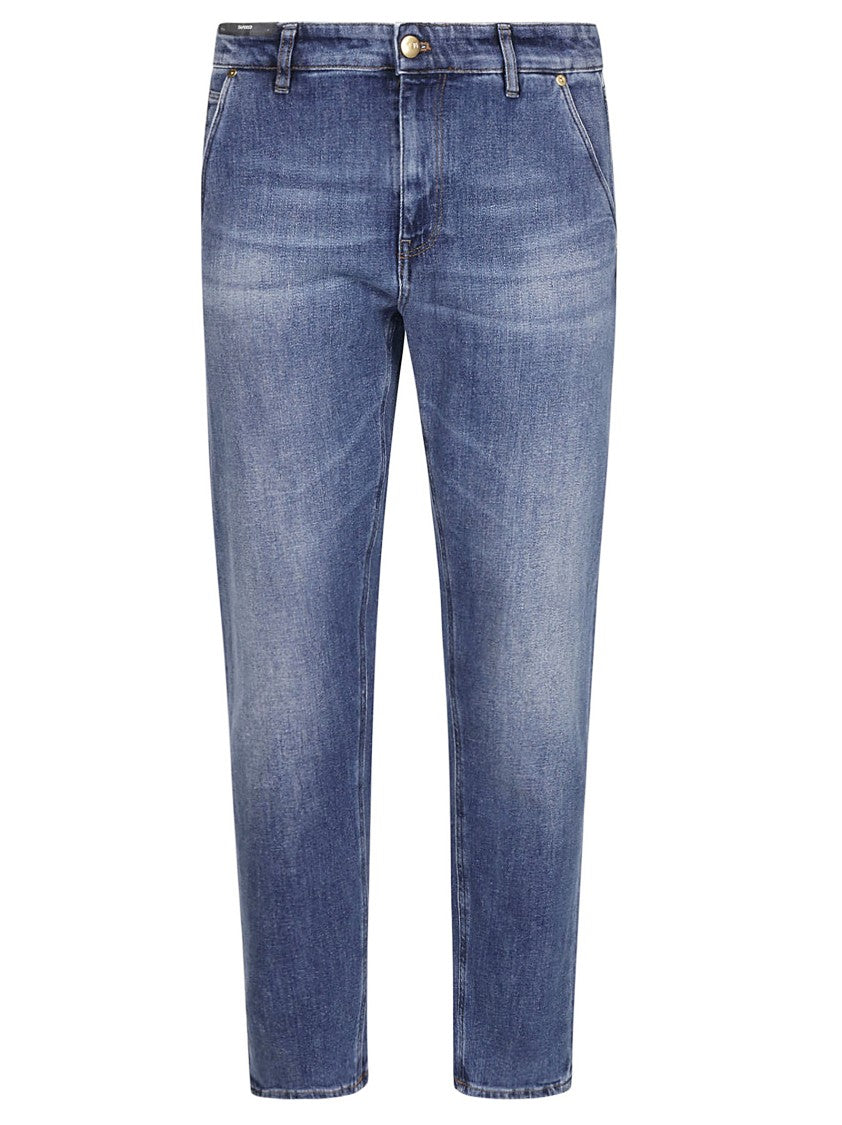 Pt Torino Tailored Denim Pants With Five-Pocket Design