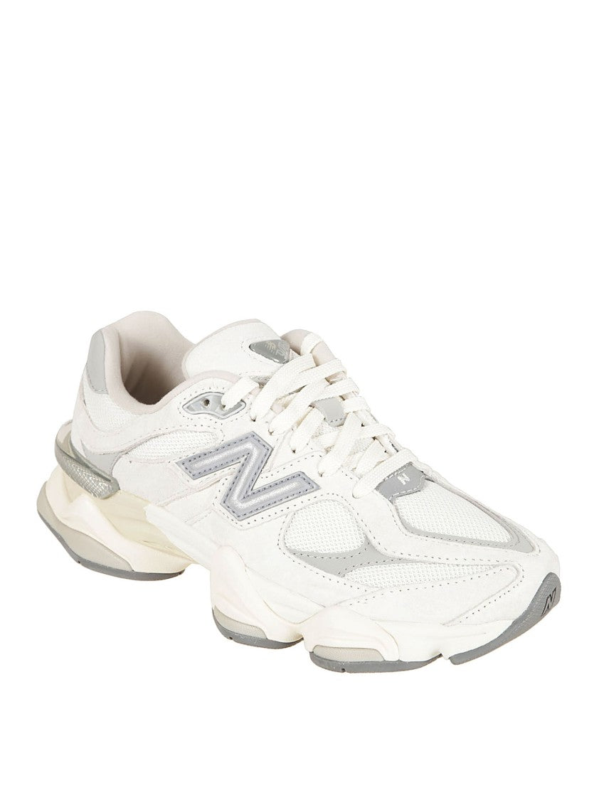 New Balance Futuristic Sneakers With Layered Nubuck