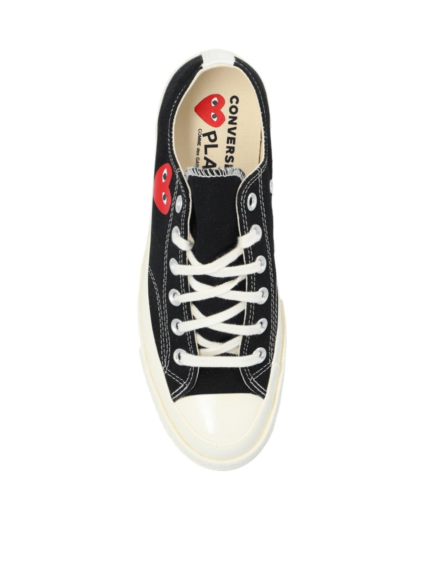 Comme Des Garçons Low-Top Sneakers With Iconic Heart Logo