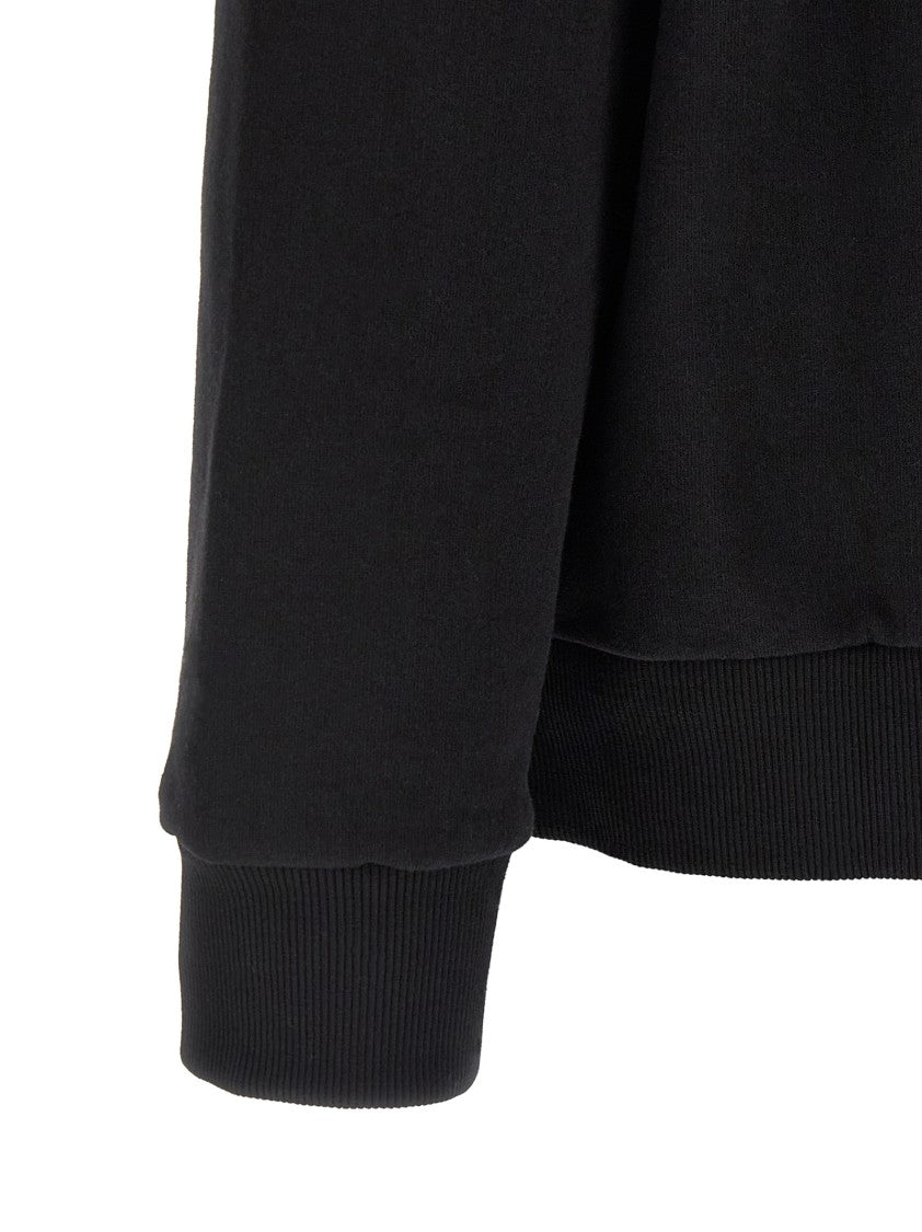 Mm6 By Maison Margiela Cotton Hoodie Logo Patch