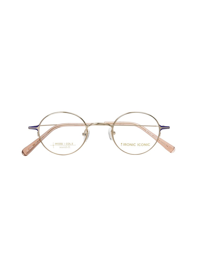 Ironic Iconic In1335 Round Metal International Frames