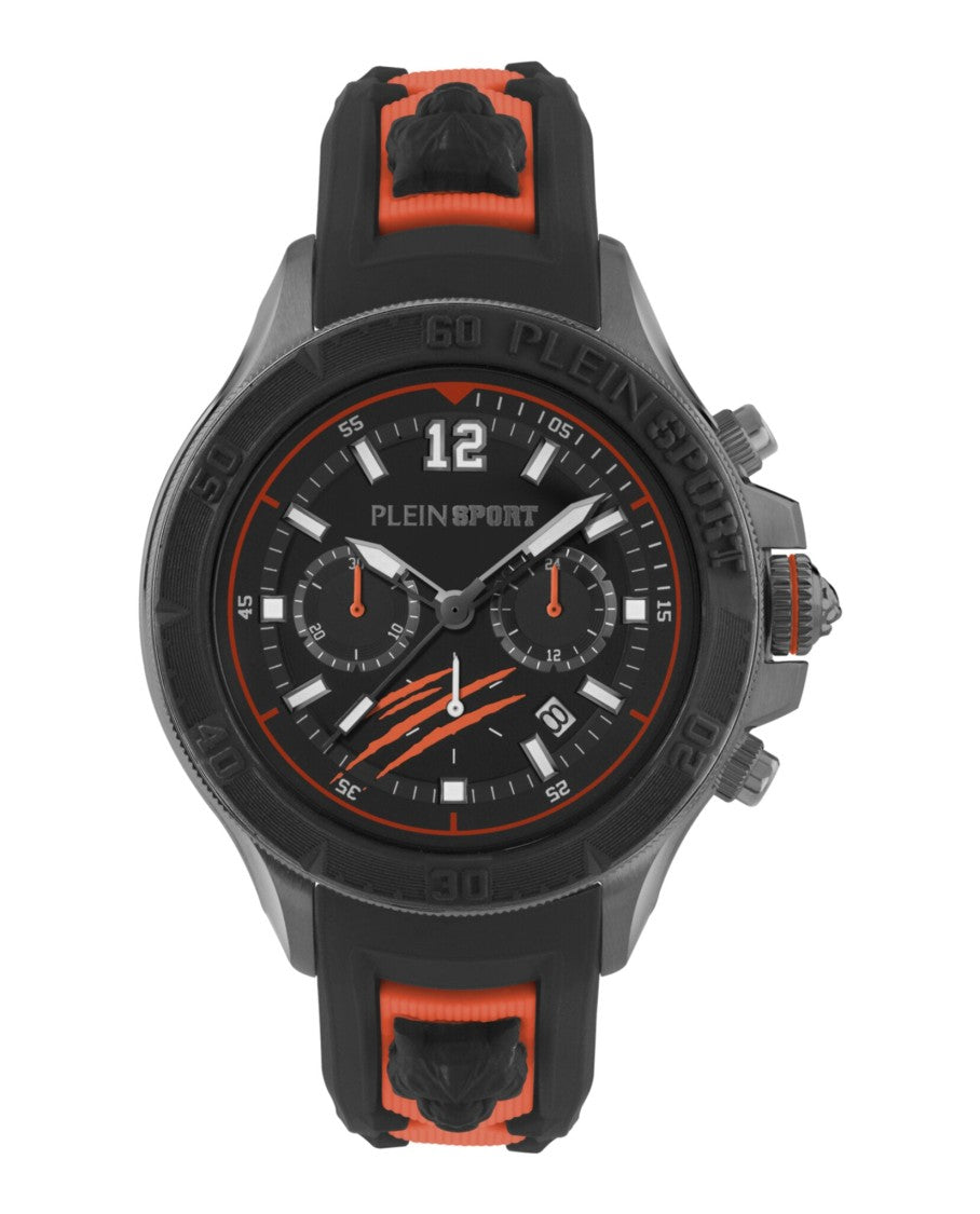 Plein Sport Chronograph Watch With Ip Gunmetal Case