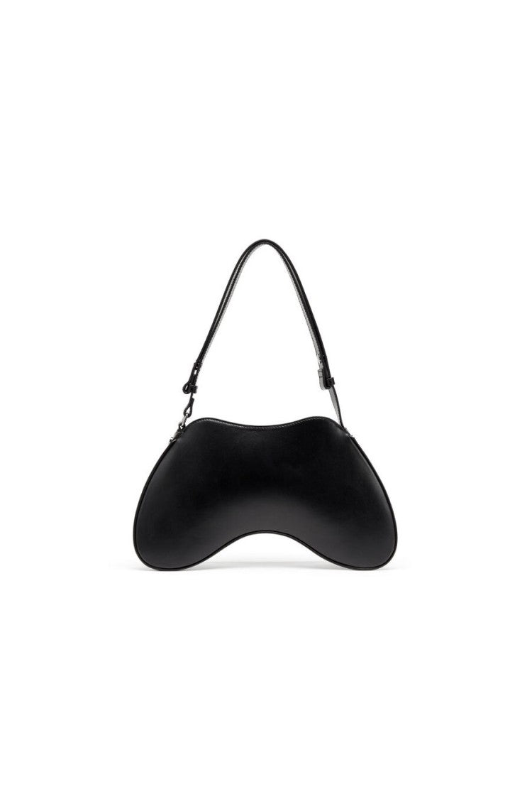 Diesel Black Leather Shoulder Bag