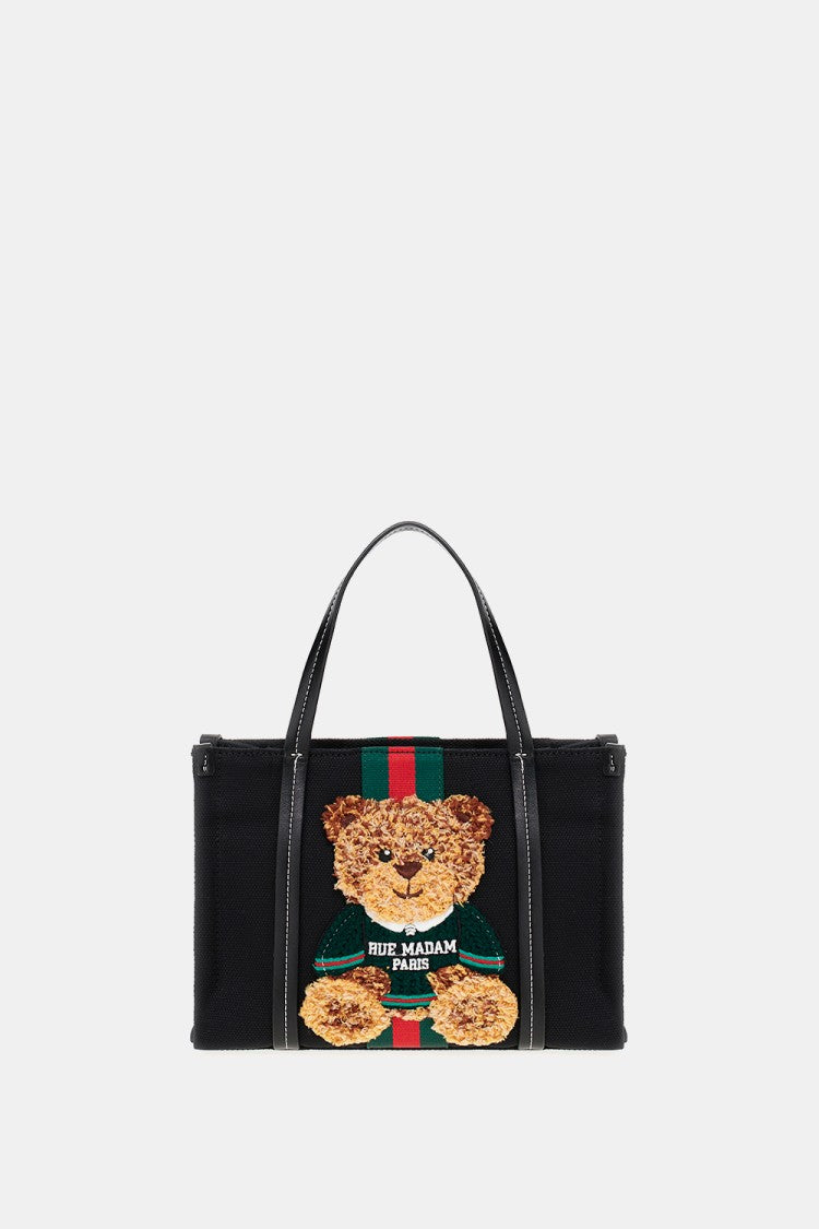 Rue Madame Mini Black Shopping Bag